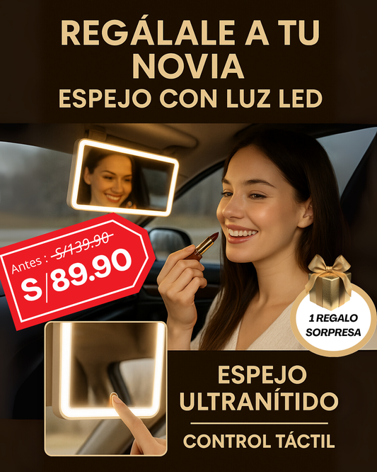 ESPEJO LED PARA CARRO ✨