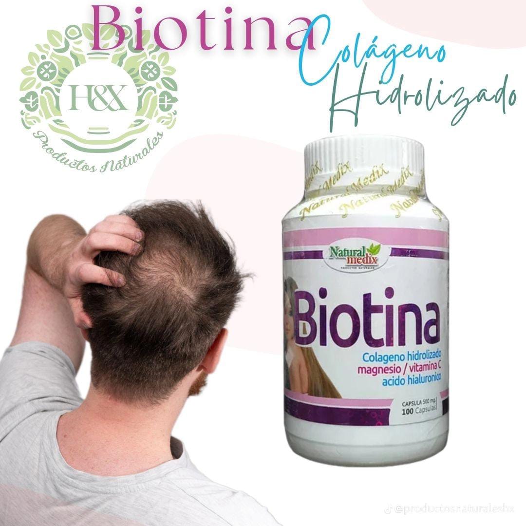 BIOTINA + COLAGENO CAPSULAS