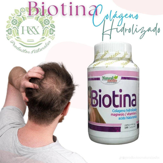 BIOTINA + COLAGENO CAPSULAS